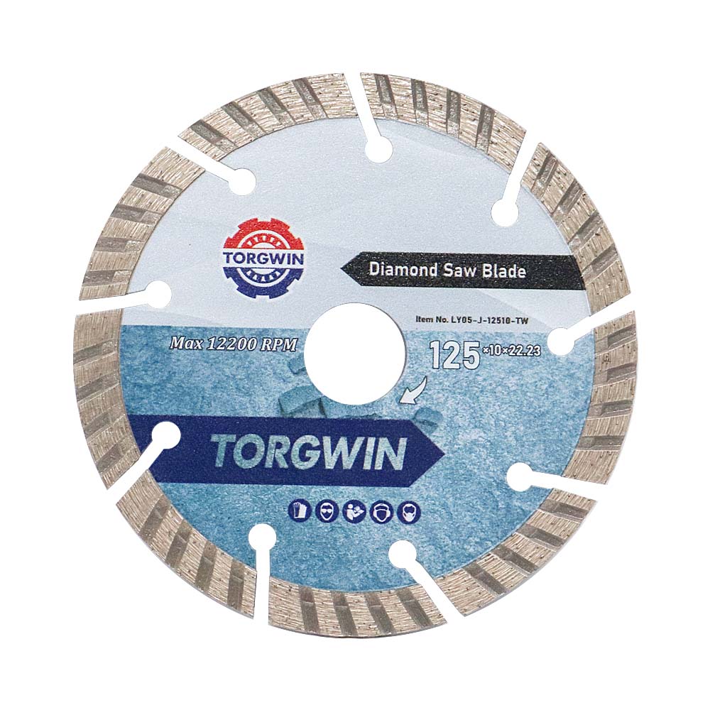 125 मिमी खंडित डायमंड ने ग्रेनाइट को काटने के लिए ब्लेड देखा 125 मिमी खंडित डायमंड ने ग्रेनाइट को काटने के लिए ब्लेड देखा